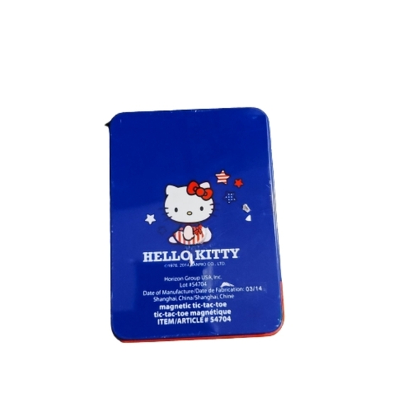 Hello KITTY MAGNETIC TIC TAC TOE Sanrio Game Travel Game Easy - Picture 2 of 4